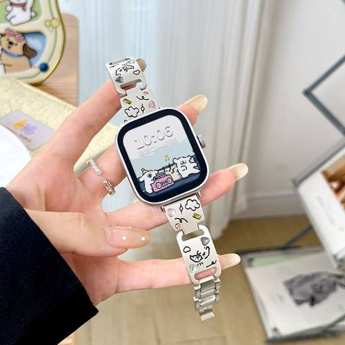 sanD-P红米watch5/4可爱小狗表链