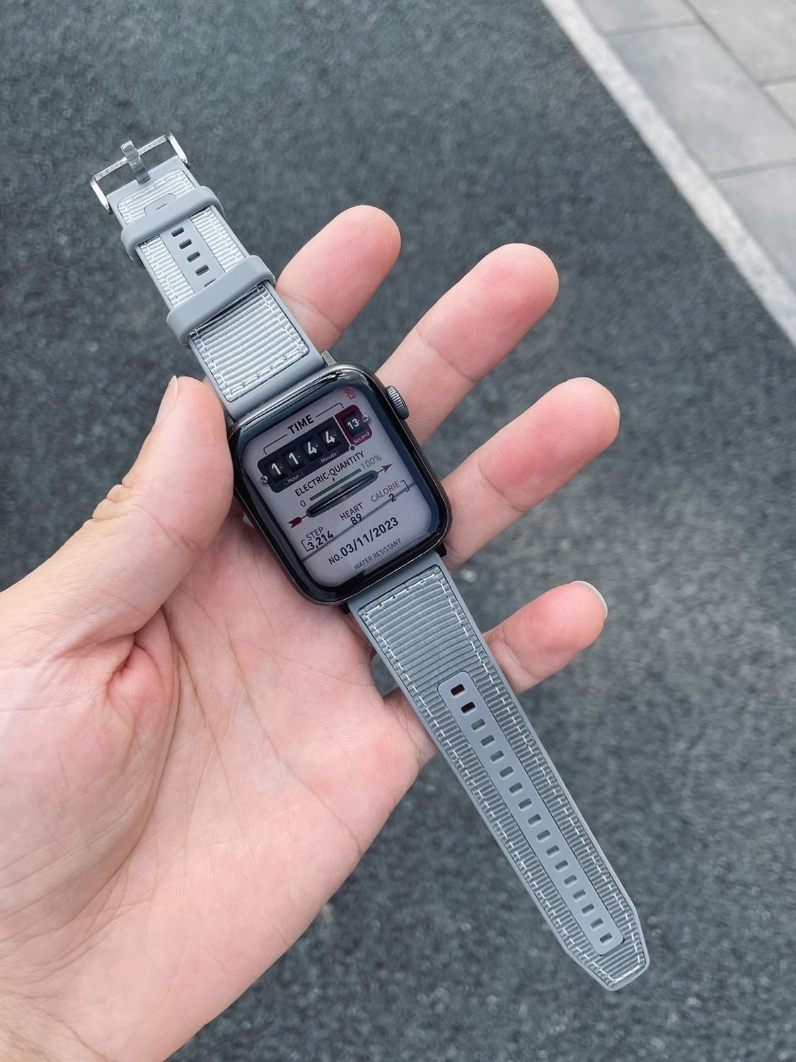 sanD-P红米watch4复合编织表带