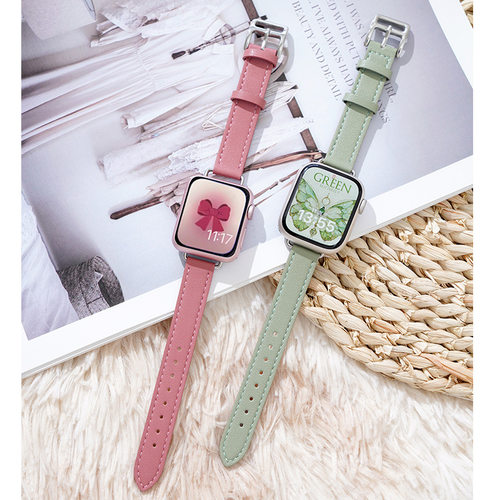 sanD-P红米4/3超纤皮马鞍扣表带