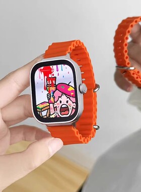 适用红米watch4表带ins海洋硅胶腕带小米Redmiwatch4/3/2/1代液体硅胶小米9Pro硅胶米8pro表带3Active透明壳