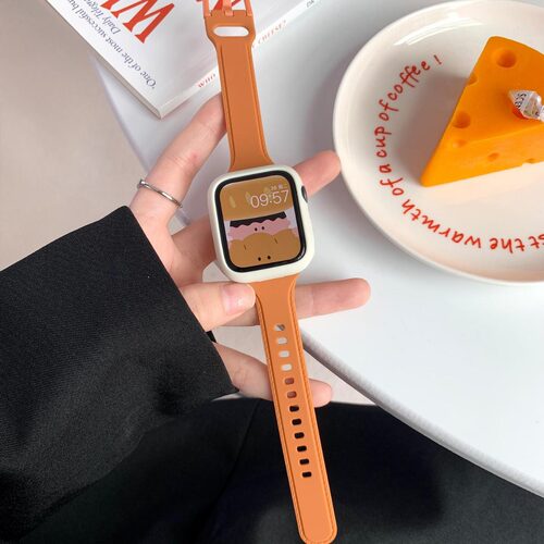 sanD-P苹果iWatch小蛮腰硅胶表带