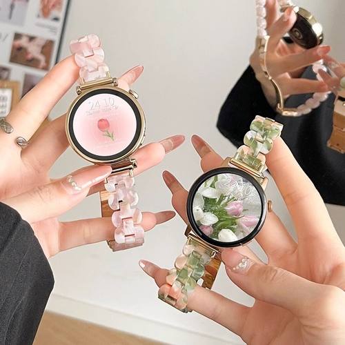 sanD-P华为gt5/gt4透明树脂表带