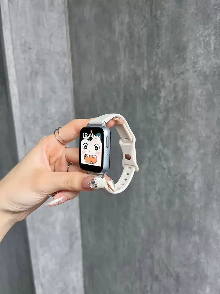 Silicone watch strap, changeable universal bracelet, 46mm