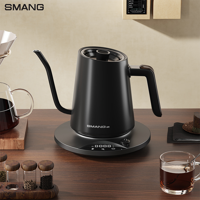 智能變頻精準控溫手沖咖啡壺0.9L