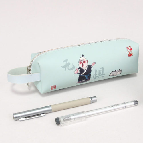 幼三国多功能笔袋文具盒轻松容纳