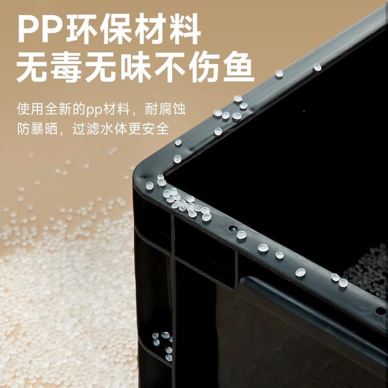 yee鱼缸过滤箱周转箱静音上置滴流盒水循环外置过滤桶鱼池过滤器