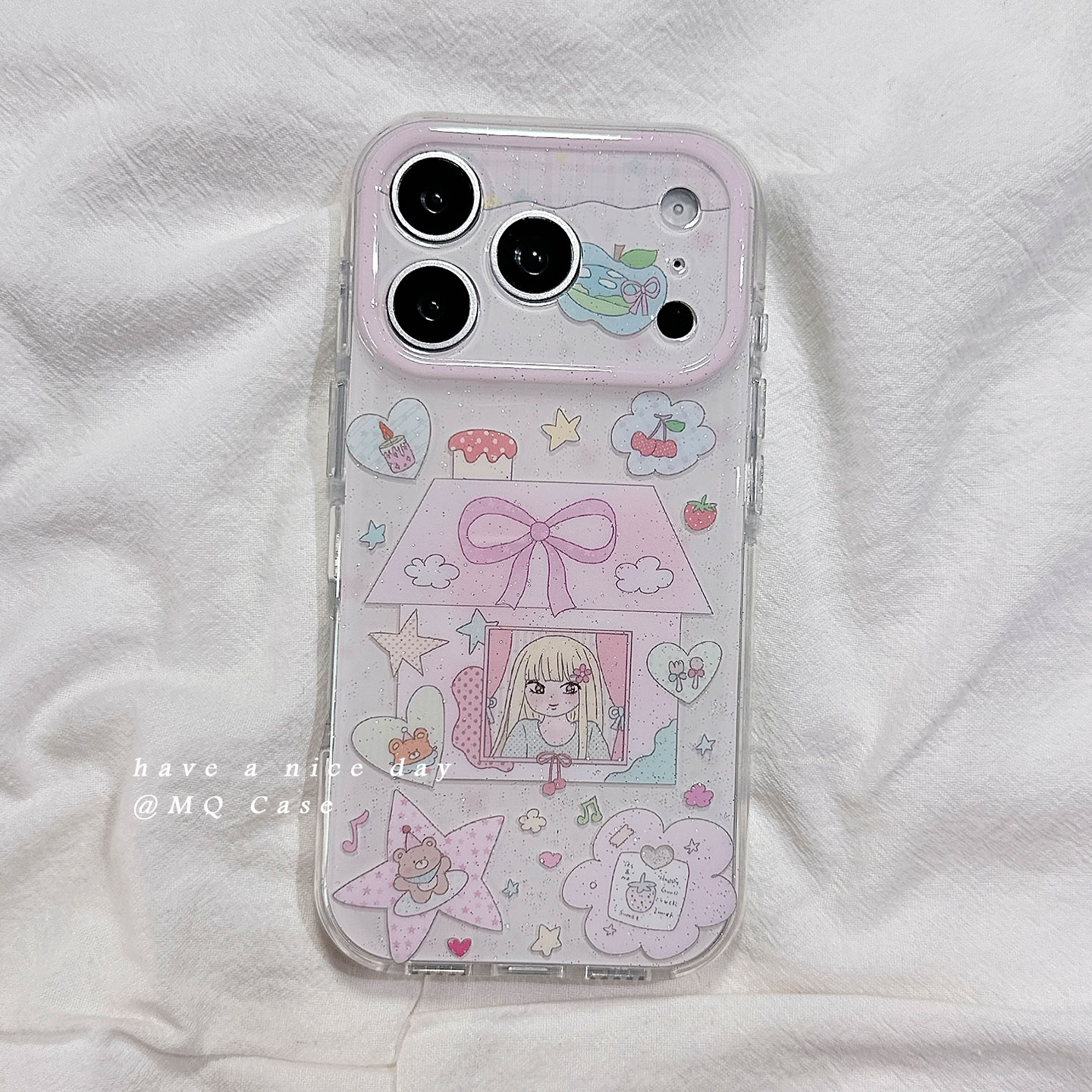 适用于iPhone趣味可爱卡通手机壳