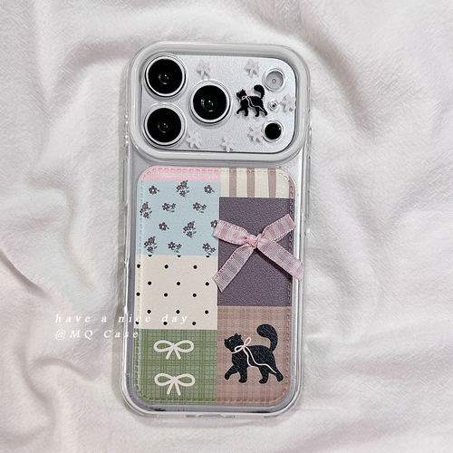 适用于iPhone贴皮小众ins手机壳