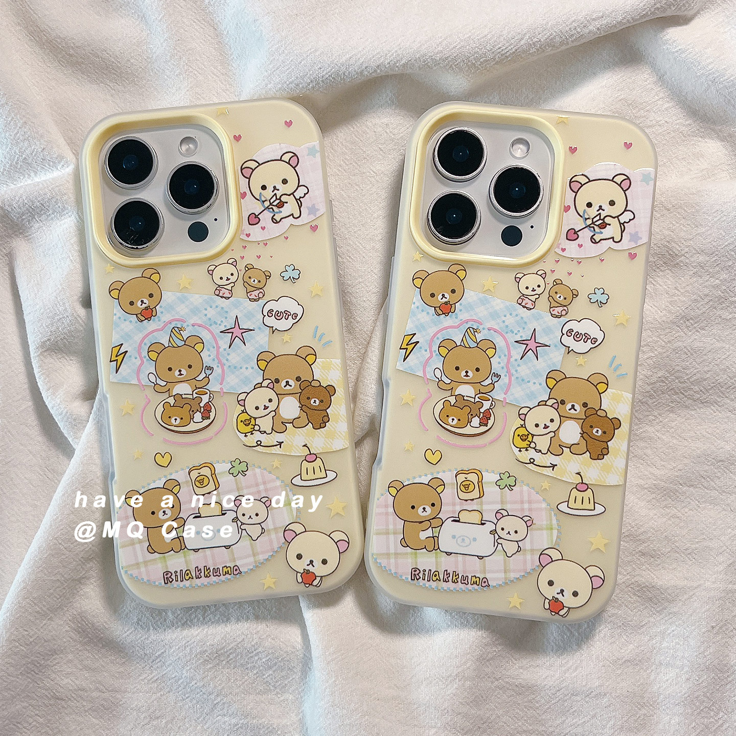 适用于iPhone亚克力可爱手机壳