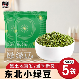 东北绿豆新鲜可发芽农家新货绿豆大颗粒优质绿豆粥绿豆糕原料