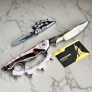 【现货】三角洲周边信条模型金属武器刀皮摆件道具大号怜悯收藏品