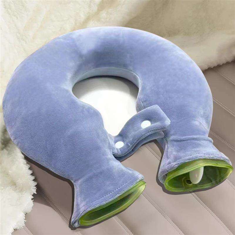 冬季注水热水袋防爆加厚暖水袋专用护肩肩颈颈椎脖子灌水颈部热敷,居家日用,热水袋,淘宝优惠券,粉丝福利购,淘宝优惠卷