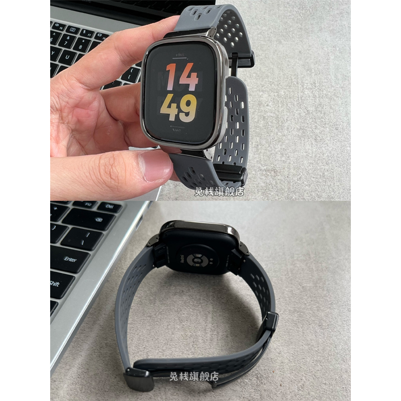 适用红米watch6手表硅胶磁吸表带