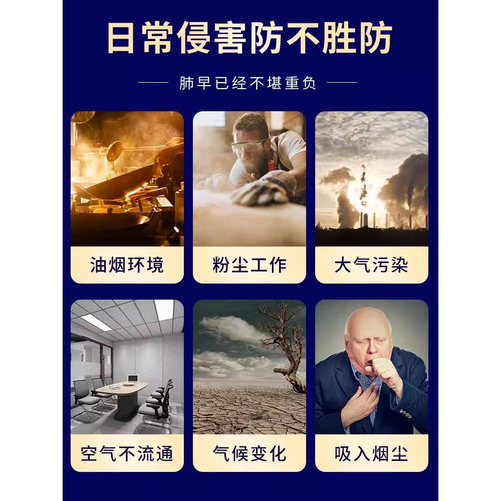 美保国ILB进口爱盟呵护肺部健保司覆合二氢槲皮素罗汉养果枇杷叶