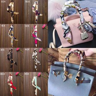 lv5&vv20缠包带绑包包手柄小丝带系手拎袋丝巾装饰长飘带领巾围巾