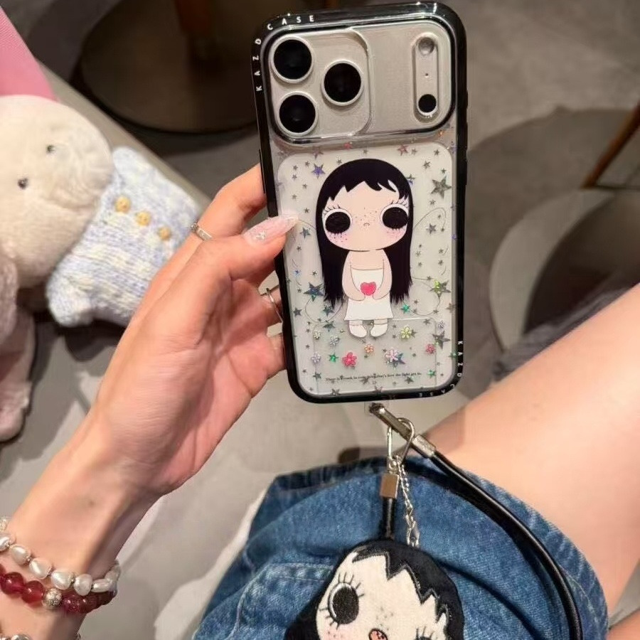 可爱电镀星星蝴蝶小玉适用iPhone17promax手机壳15新款17pro网红女款13创意全包防摔16pro超好看17保护套