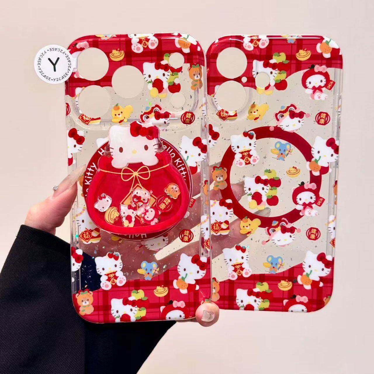 可爱新年福袋Kitty酱适用iPhone17promax手机壳15新款17pro网红女款13创意全包防摔16pro超好看17保护套,3C数码配件,手机保护套/壳,淘宝优惠券,粉丝福利购,淘宝优惠卷