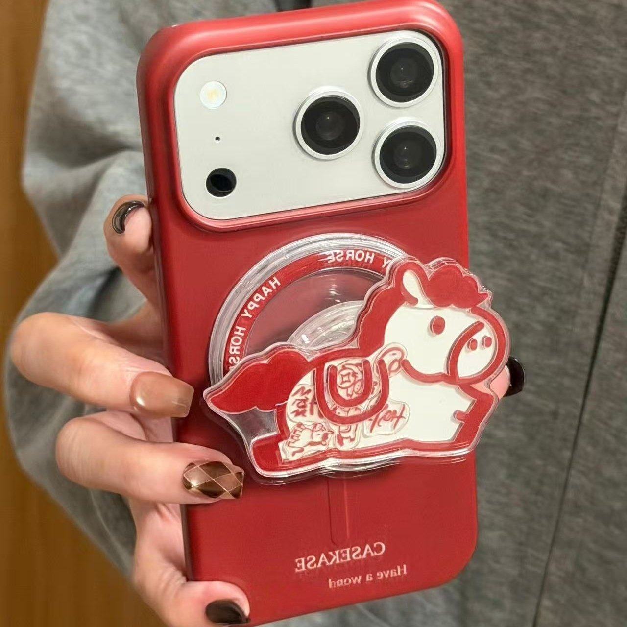 红底纯色英文菲林半包支架适用iPhone17promax手机壳15新款17pro网红女款13创意全包防摔16pro超好看17保护套,3C数码配件,手机保护套/壳,淘宝优惠券,粉丝福利购,淘宝优惠卷