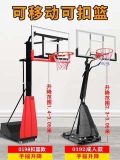 篮球架可移动户外青少年儿童室外家用标准可升降成人篮球框投篮架