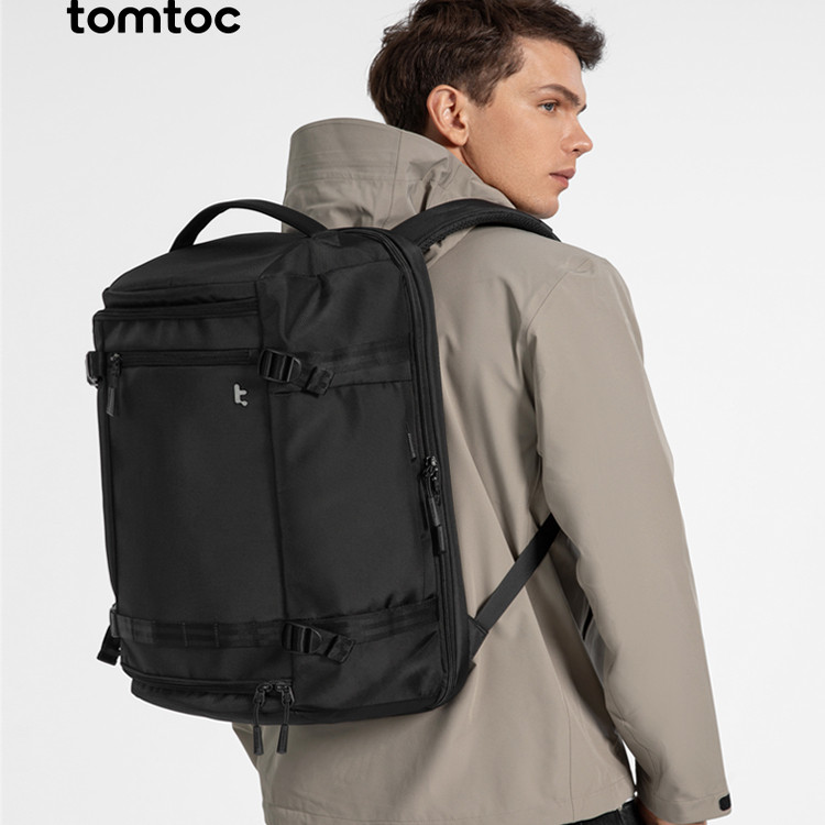正品tomtoc大容量双肩背包双肩背包