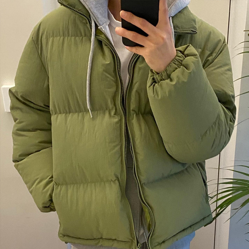 冬！ins风 保暖纯色面包服棉衣 XZ815-4-A005-P100图片
