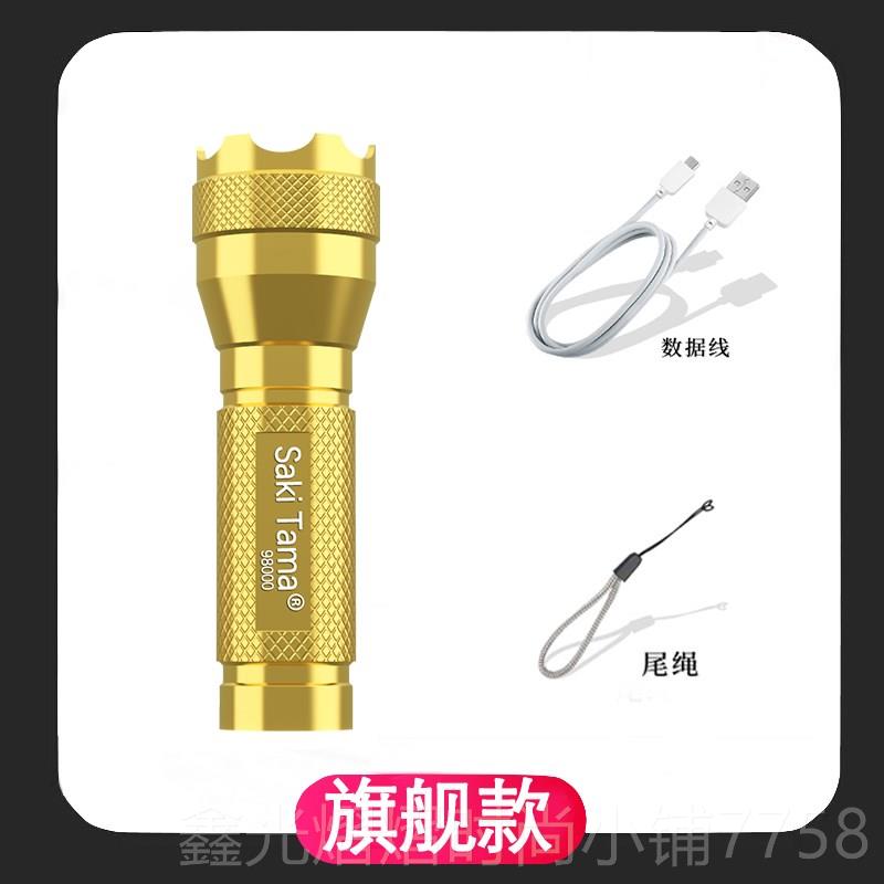 正品5000LM Zoomable XML T-6 LEDL Flaslight Torch ighth手电筒