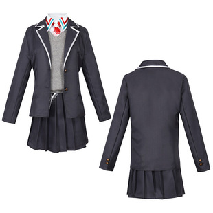 现货vtuber彩虹社剑持刀也cos二次元校服cosplay动漫角色扮演服