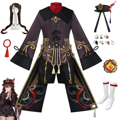 原神cos服胡桃cos服动漫游戏胡堂主胡桃cosplay表演服胡桃cos服