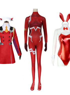 国家队女主02服cos服装鹤望兰DarlingintheFranxx/DFXXplay服