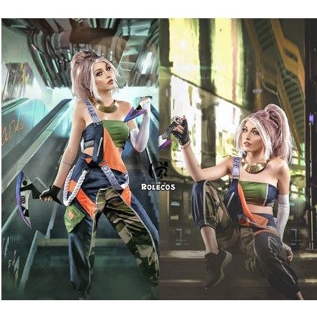 英雄联盟LOL真实伤害乐队阿卡丽cos服cosplay服装