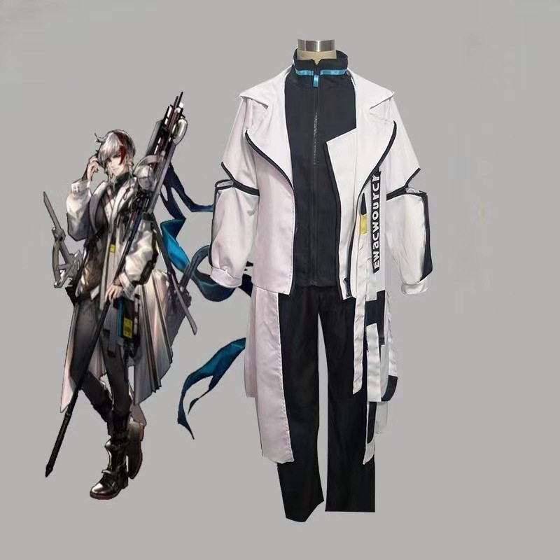 现货明日方舟游戏cos周年庆极境cos服cosplay服动漫男女套装图片