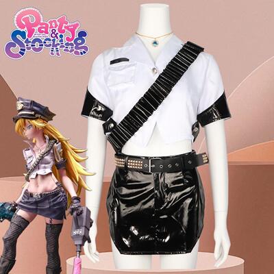 吊带袜天使cos服潘迪史朵巾女警同款cosplay制服女装漫展动漫服装