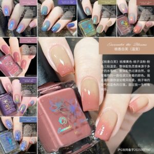 Encounter the bloomsencounter the blooms新品P期·色号大全·油性不可剥免烤