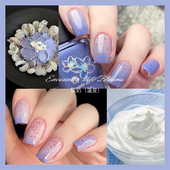 blooms甜品系列·奶油曲奇草莓棉花糖 encounter the 温变指甲油