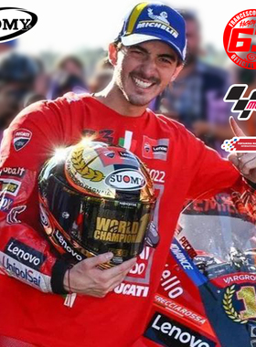 SUOMY摩托车头盔SR-GP巴格尼亚限量版冠军金盔全盔专业赛车盔FIM