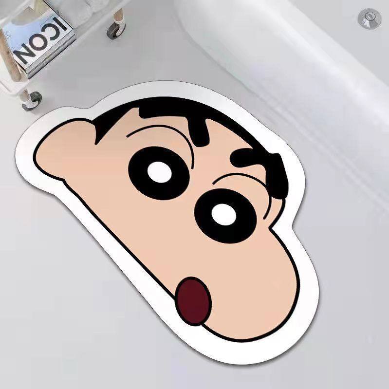 可爱卡通异形硅藻泥地垫卫生间门垫厨房门口软垫浴室吸水防滑脚垫,居家布艺,地毯,淘宝优惠券,粉丝福利购,淘宝优惠卷