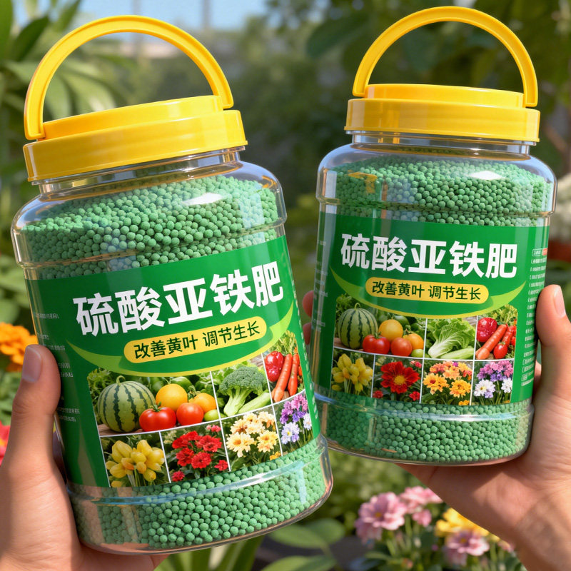 硫酸亚铁花肥料通用型酸性土壤植