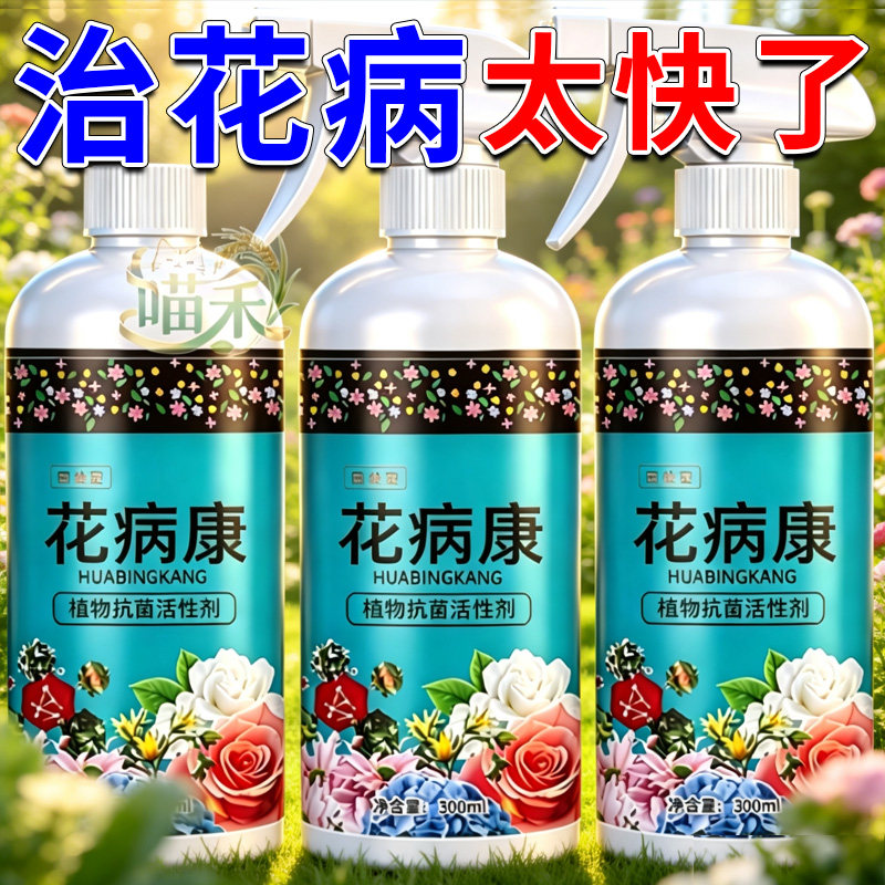 花叶康喷剂月季花病害常用芍药植