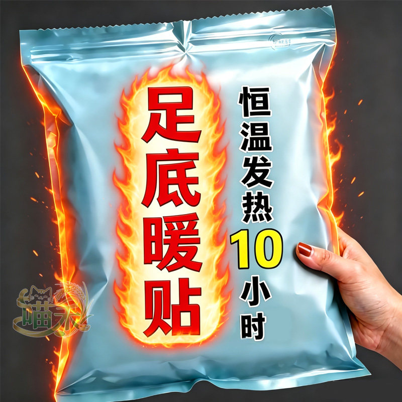 暖足贴脚底保暖防寒发热贴自发热