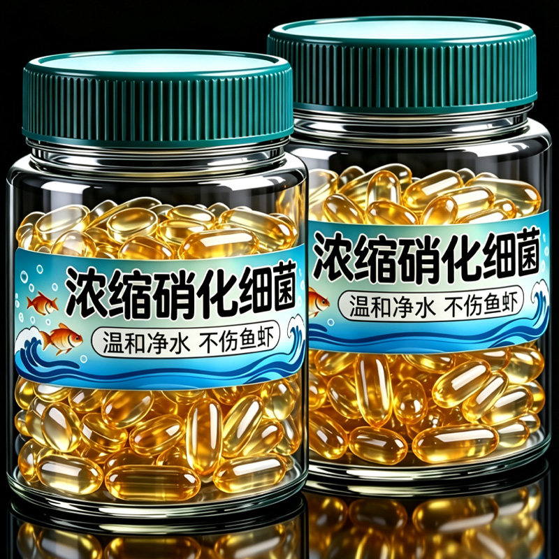 浓缩硝化细菌鱼缸净水剂养鱼净化