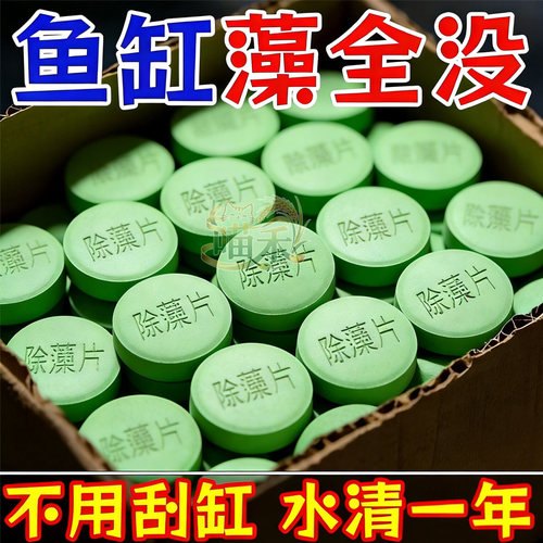 鱼缸除藻剂净青苔龟缸净水除藻片