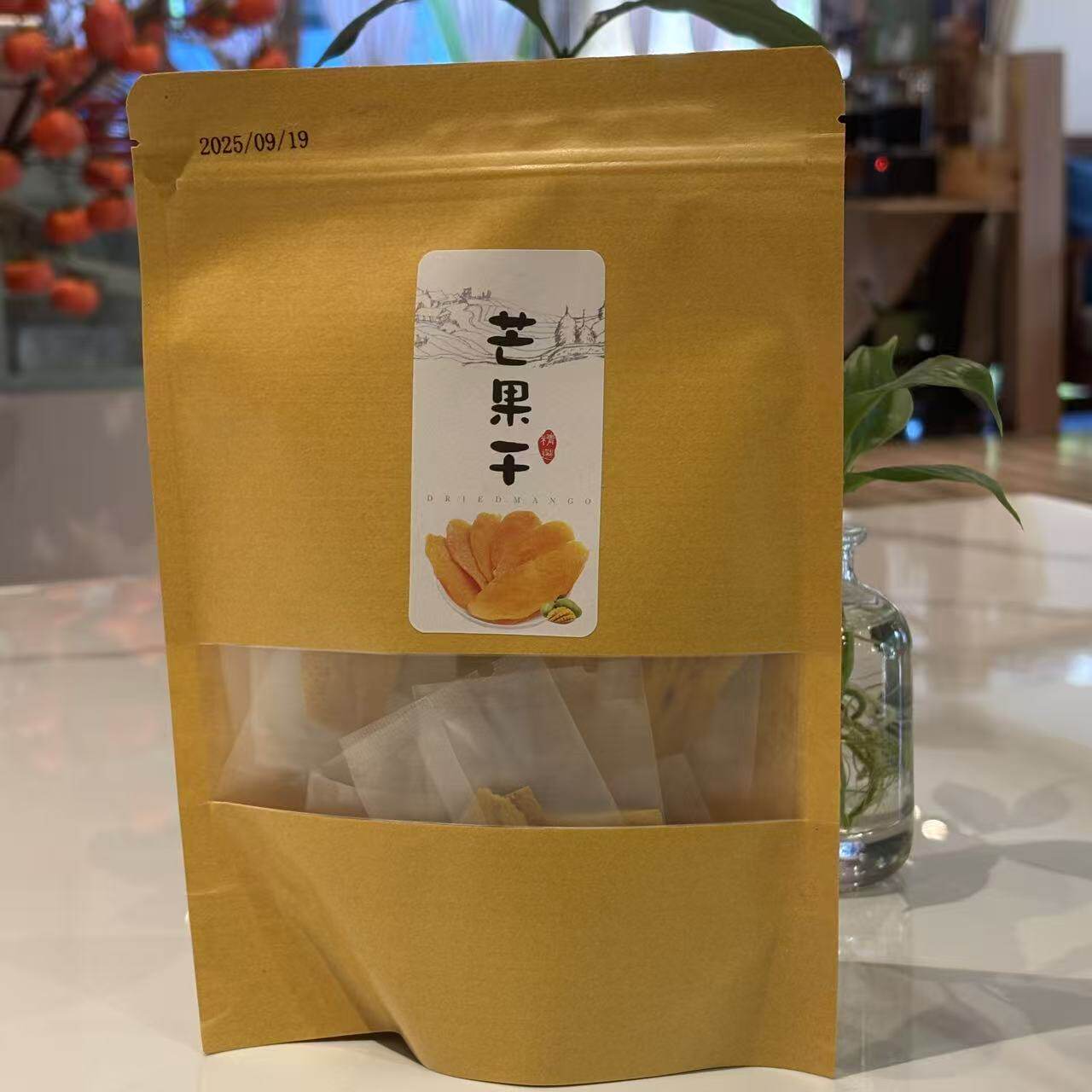 云南晚熟芒果干独立包装120g/袋