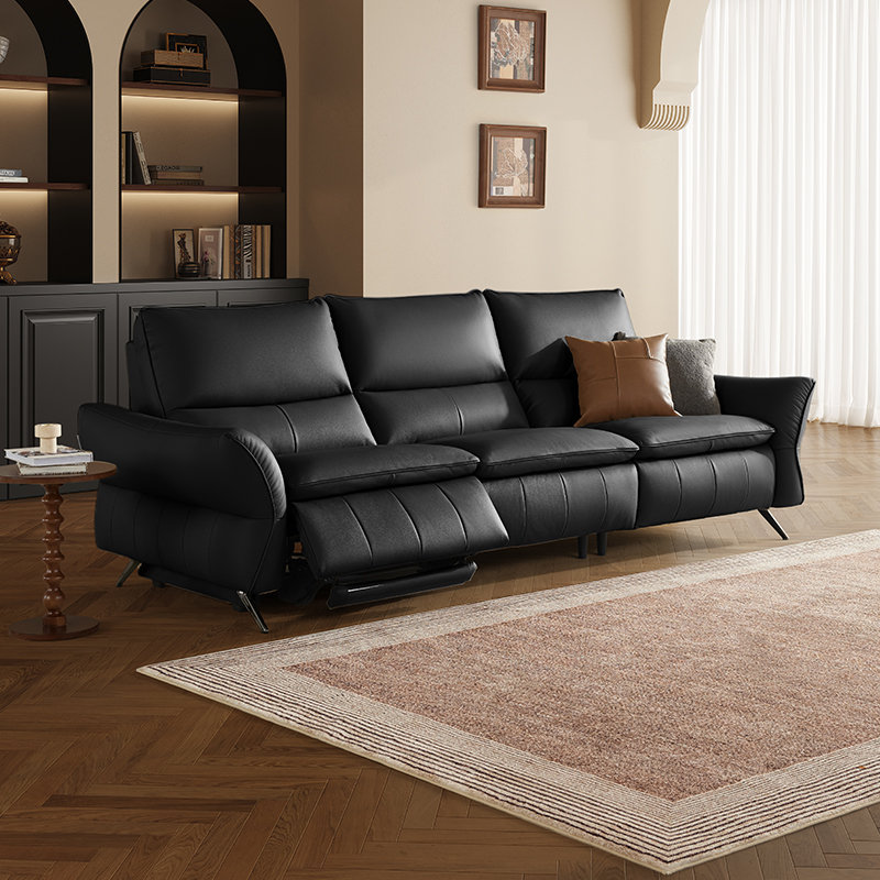 【新品】LAZBOY乐至宝真皮功能沙发电动复古693库里南