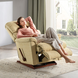 LAZBOY乐至宝布艺单人沙发简约现代可躺可睡 552春晓 专柜同款