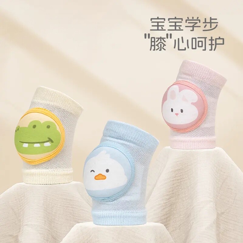夏季薄款网眼透气宝宝学步护膝