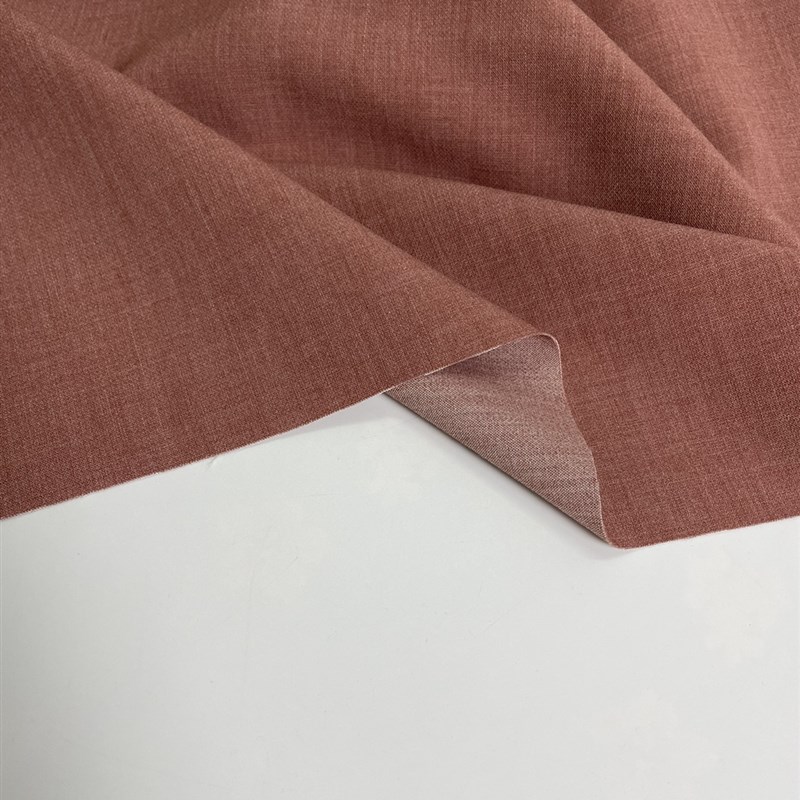 Q10春秋季纯色梭织混纺布头柔软细腻垂感裤子西服上S衣diy服装面