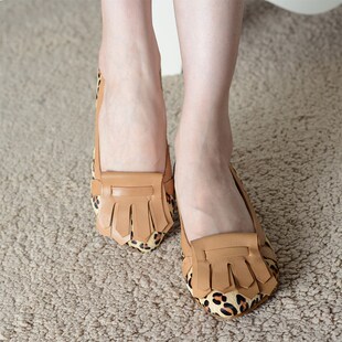 2025羊皮宽脚鞋低跟单鞋复古手工鞋大头大码鞋大脚骨拇指外翻女鞋