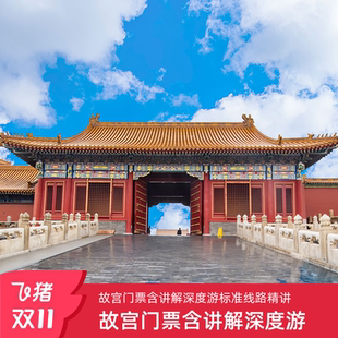 含故宫 标准线路精讲服务 故宫预约门票含讲解 故宫博物院