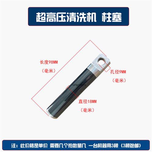 冠宙大乘飞驰水魔力邦驰黑猫高压清洗机洗车机泵头配件柱塞活塞