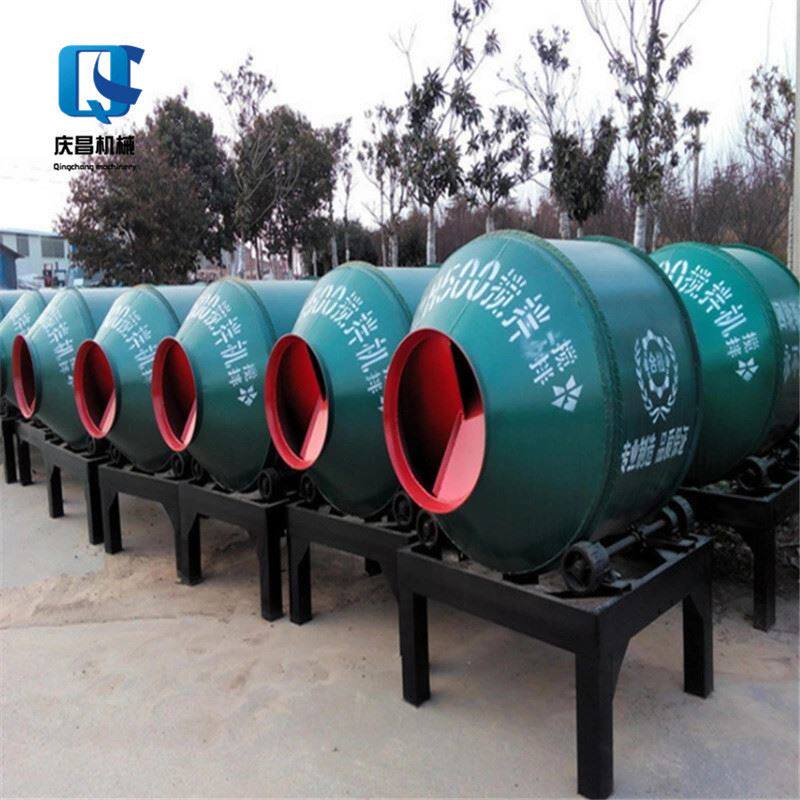 两相电滚筒搅拌机简易jzc350电动混凝土搅拌机移动卧式圆桶搅拌罐